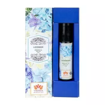 Масло-роллер из Лаванды (8 мл), Lavender Aromatic Oil Roller Bottle, произв. Vrindaam