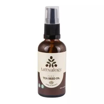 Масло семян Чая (Камелии) (50 мл), Pure Tea Seed Oil, произв. Tattvalogy