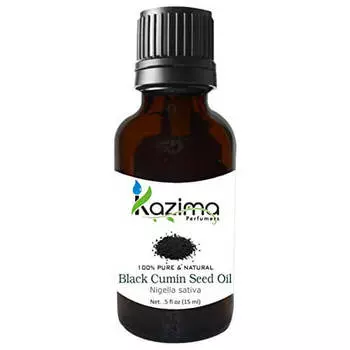 Масло семян черного Тмина (15 мл), Black Cumin Seed Oil, произв. Kazima