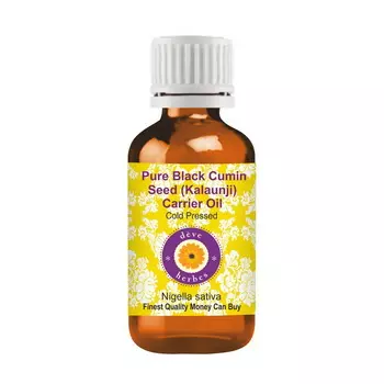 Масло семян Черного тмина (30 мл), Pure Black Cumin Seed Carrier Oil, произв. Deve Herbes