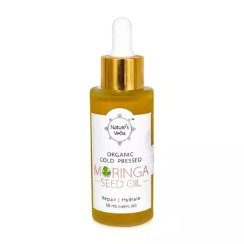 Масло семян Моринги: для антивозрастного ухода (50 мл), Moringa Seed Oil, произв. Aarshaveda