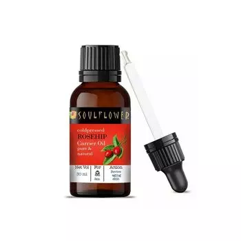 Масло Шиповника холодного отжима (30 мл), Cold Pressed Rosehip Oil, произв. Soulflower