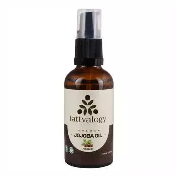 Масло Жожоба (50 мл), Golden Jojoba Oil, произв. Tattvalogy