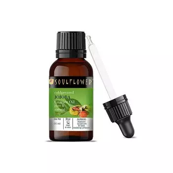 Масло Жожоба холодного отжима (30 мл), Cold Pressed Jojoba Oil, произв. Soulflower