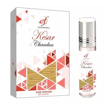 Масляные духи Шафран + Сандал (6 мл), Kesar Chandan Pure Perfume, произв. The RUPAWAT Perfumery House