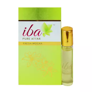 Масляные духи Свежий жасмин (10 мл), Pure Attar Fresh Mogra, произв. Iba Halal Care