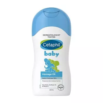 Массажное масло для детской нежной кожи (200 мл), Massage Oil Baby's Delicate Skin, произв. Cetaphil