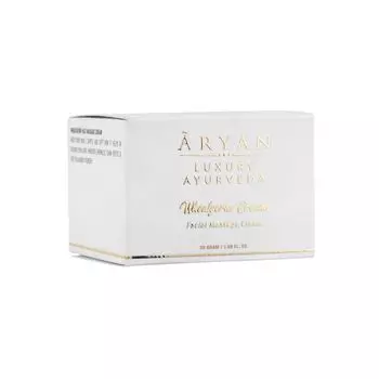 Массажный крем для лица с зародышами Пшеницы (50 г), Wheatgerm Facial Massage Cream, произв. Aryan