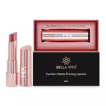 Матовая помада-праймер: оттенок Румяно-красный (3,5 г), Comfort Matte Priming Lipstick Ddlj Blush Red, произв. Bella Vita