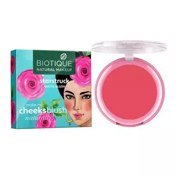 Матовые румяна: оттенок Розовое обещание (6 г), Starstruck Matte Blush Promise In Pink, произв. Biotique