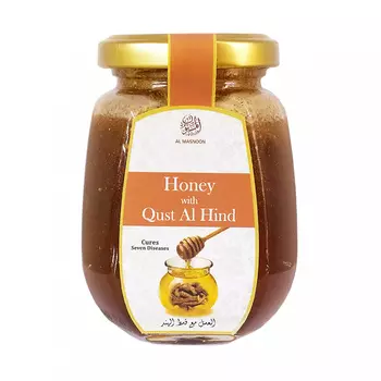 Мед с Кыст Аль Хинди (240 г), Honey with Qust Al Hindi, произв. AL MASNOON