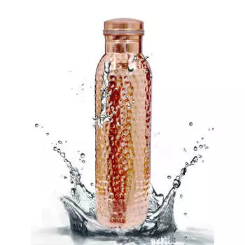 Медная бутылка (1000 мл), Copper Dent Bottle, произв. MYINDIA