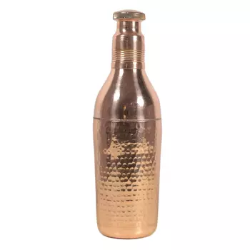 Медная бутылка объемная (1,5 л), Volumetric Copper Bottle, произв. MYINDIA