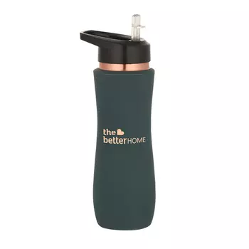 Медная бутылка зеленая (700 мл), Copper Water Bottle Green, произв. The Better Home