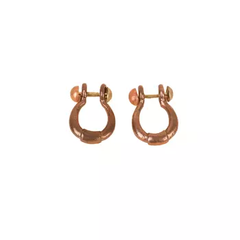 Медные серьги Адийоги, Adiyogi Copper Earring, произв. Isha Life