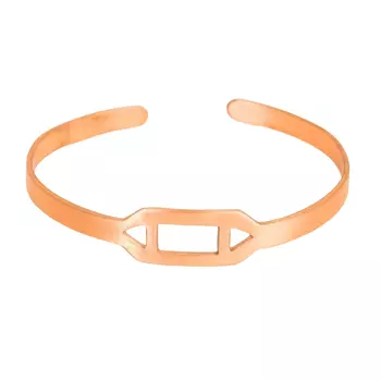 Медный браслет, Copper Cuff Style 6, произв. Isha Life