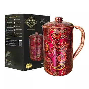 Медный кувшин (1500 мл), Copper Jug, произв. Indian Art Villa