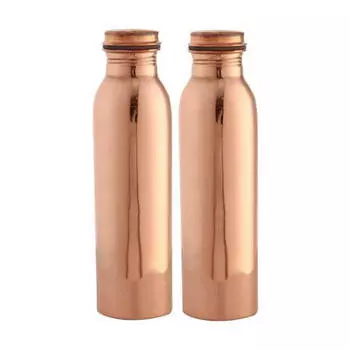 Медный набор: две бутылки, 2 Copper Bottles, произв. MYINDIA