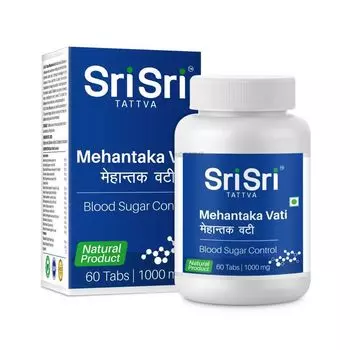 Механтака Вати (60 таб, 1000 мг), Mehantaka Vati, произв. Sri Sri Tattva