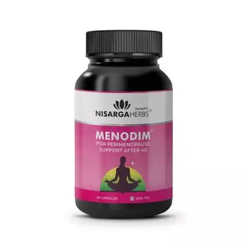 Менодим (60 кап), Menodim Peri Menopause Support, произв. Nisarga Herbs