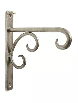 Металлический настенный крючок, Никель, Iron Nickel Wall Hook, произв. John Molly Decor&Gifts