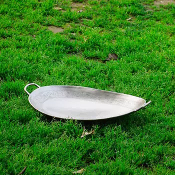 Металлический поднос, Metal Tray, Handmade, произв. MYINDIA