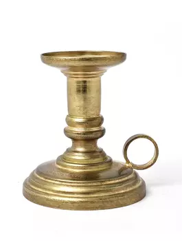 Металлический подсвечник-канделябр, Латунь, Iron Brass Candle Stand, произв. John Molly Decor&Gifts