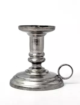 Металлический подсвечник-канделябр, Никель, Iron Nickel Candle Stand, произв. John Molly Decor&Gifts