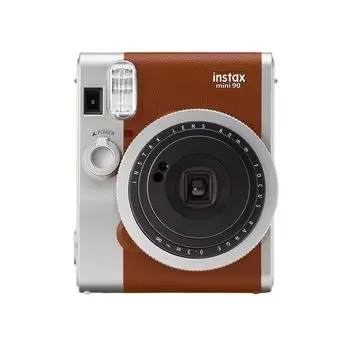 Мини-камера мгновенной печати 90: цвет Коричневый, Instax Mini 90 Instant Camera Brown, произв. Instax