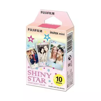 Мини-пленка с принтом Блестящая звезда (10 листов), Instax Mini Shiny Star Instant Film, произв. Instax
