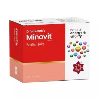 Миновит (60 таб), Minovit, произв. Dr. Vasishth’s