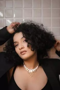 Modern Gold and silver plated Signature Starbust in Austrian Crystal Necklace Set