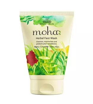 Моха: натуральное средство для умывания лица (100 мл), Moha Herbal Face Wash, произв. Charak