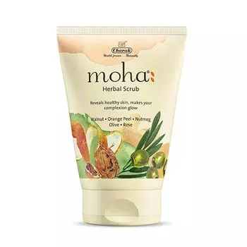 Моха: натуральный скраб для лица (100 г), Moha Herbal Scrub, произв. Charak