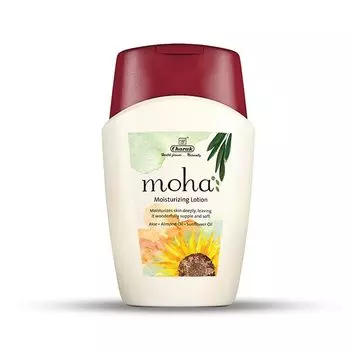 Моха: увлажняющий лосьон для тела с Алоэ и Миндалём (200 мл), Moha Moisturizing Lotion, произв. Charak