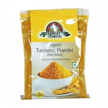 Молотая Куркума (100 г), Organic Turmeric Powder, произв. Health Fields