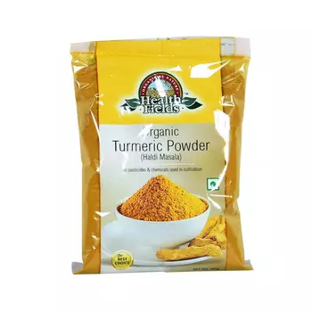 Молотая Куркума (200 г), Organic Turmeric Powder, произв. Health Fields