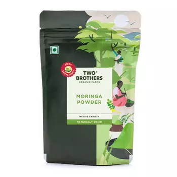 Молотая Моринга (100 г), Moringa Powder, произв. Two Brothers