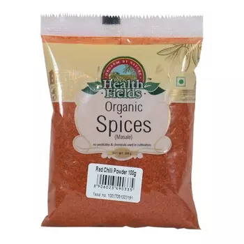 Молотый Красный перец (100 г), Red Chilli Powder, произв. Health Fields