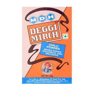 Молотый красный перец чили (100 г), Deggi Mirch, произв. MDH