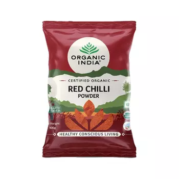 Молотый перец Чили (100 г), Red Chilli Powder, произв. Organic India