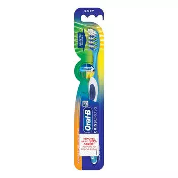 Мягкая зубная щетка, Toothbrush Criss Cross Soft, произв. Oral-B