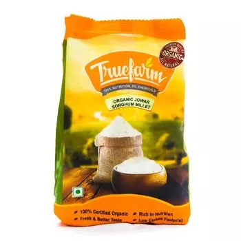 Мука из Сорго (300 г), Organic Jowar Flour, произв. Truefarm