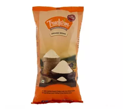 Мука нутовая (400 г), Organic Besan, произв. Truefarm