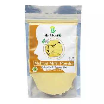 Мултани Митти: порошковая маска для лица (100 г), Multani Mitti, произв. Herbtoni