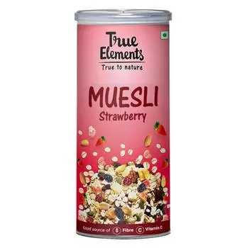 Мюсли с Клубникой (400 г), Strawberry Muesli, произв. True Elements