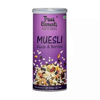 Мюсли с ягодами и семенами (400 г), Muesli Seeds And Berries, произв. True Elements