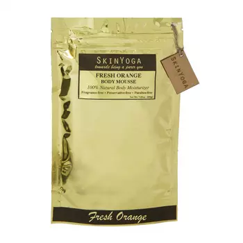Мусс для тела с Апельсином: отбеливание кожи (200 г), Fresh Orange Body Mousse, произв. SkinYoga
