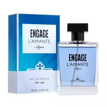Мужская парфюмерная вода Аква (100 мл), L'amante Aqua Eau de Parfum for Him, произв. Engage