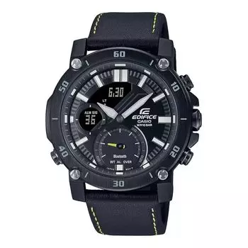 Мужские черные часы с подключением по Bluetooth, Black Bluetooth Connect Men's Watch, произв. Casio